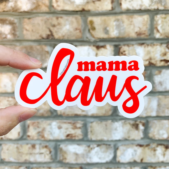 Mama Claus Sticker