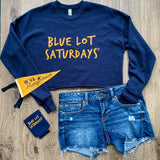 Blue Lot Saturdays® Logo Crop Top