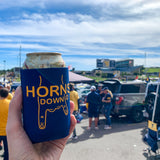 Horns Down© Can Cooler
