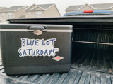 Blue Lot Saturdays® Jumbo Logo Sticker